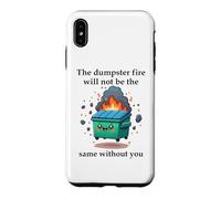 Carcasa para iPhone XS MAX The Dumpster Fire Will Not Be The Same Without You Coworker