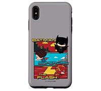 Carcasa para iPhone XS MAX The Flash Movie Batman Supergirl Chibi Trio