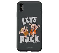 Carcasa para iPhone XS MAX The Flintstones Fred Barney Let's Rock