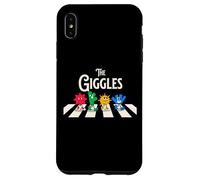 Carcasa para iPhone XS MAX The Giggles Playful Characters Crossing Together