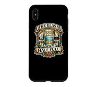 Carcasa para iPhone XS MAX The Glass Always Half Full de vitrales y atrapasoles
