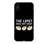 Carcasa para iPhone XS MAX The Limit Does Not Exist Love Deviled Egg Divertido Día de Acción de Gracias