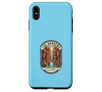 Carcasa para iPhone XS MAX The Narrows Zion National Park Stream Senderismo Insignia