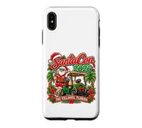 Carcasa para iPhone XS MAX The Villages Florida SantaCon 2026 Carrito de Golf de Navidad