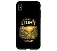 Carcasa para iPhone XS MAX There Is Light Ahead Inspirador Esperanza Dicho edificante