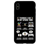 Carcasa para iPhone XS MAX Things I DO IN MY Spare Time Building Blocks Master Builder