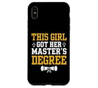 Carcasa para iPhone XS MAX This Girl Got Her Masters Degree Graduation Mastered It 2026