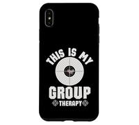 Carcasa para iPhone XS MAX This Is My Group Therapy Cool Pro Gun Range Shooting Lovers
