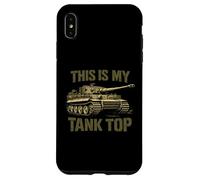 Carcasa para iPhone XS MAX This Is My Tank Armor Military Joke