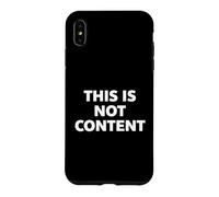 Carcasa para iPhone XS MAX This Is Not Content