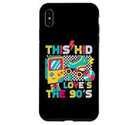 Carcasa para iPhone XS MAX This Kid Loves The 90's Party, Outfit 1990s Costume 90's Love