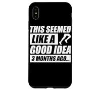 Carcasa para iPhone XS MAX This Seemed Like a Good Idea Jogging Corredor Divertido Correr