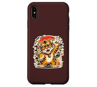 Carcasa para iPhone XS MAX Tiger Nature Wildlife | Gráfico de Vida Silvestre Cool Big Cats
