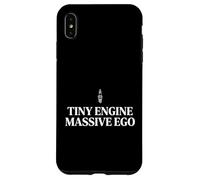 Carcasa para iPhone XS MAX Tiny Engine Massive Ego Entusiasta de los Coches compactos