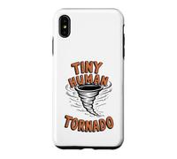 Carcasa para iPhone XS MAX Tiny Human Tornado Parent Life Funny Toddler Boy