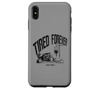 Carcasa para iPhone XS MAX Tired Forever Awake Brevemente Nurse Life