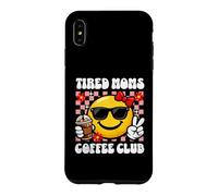 Carcasa para iPhone XS MAX Tired Moms Coffee Club Happy Peace - Gafas de Sol Retro