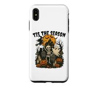 Carcasa para iPhone XS MAX Tis The Season Halloween Skeleton Ghost Vibes Men Women