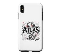Carcasa para iPhone XS MAX Titán Griego Antiguo Atlas Mito Mundo Cósmico