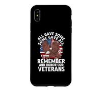 Carcasa para iPhone XS MAX Todos dieron a Algunos Algunos DIO a Todos Recordar y honrar a Nuestros Veteranos