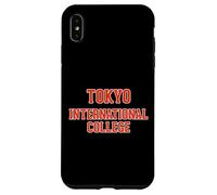 Carcasa para iPhone XS MAX Tokyo International College Japón Estilo Universitario