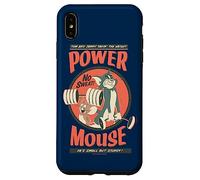 Carcasa para iPhone XS MAX Tom and Jerry Power Mouse