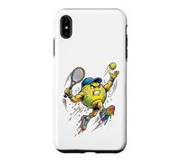 Carcasa para iPhone XS MAX Top Spin Tennis Ball Ice Cream Drip Rainbow Racket Colorful