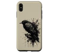 Carcasa para iPhone XS MAX Tormenta de Tinta Cuervo Silencio Antes de la Caw