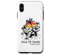 Carcasa para iPhone XS MAX Tortuga Boba Retro de Isle of Palms Sea Turtle Preservation, Carolina del Sur