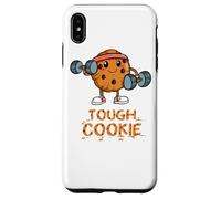 Carcasa para iPhone XS MAX Tough Cookie Fitness Brownie Entrenamiento Chocolate Muscle