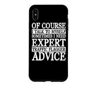 Carcasa para iPhone XS MAX Traffic Flagger Apparel - El Mejor diseño Divertido de Banderas