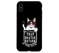 Carcasa para iPhone XS MAX Trap Neuter Return (TNR) The Humane Solution Bolsillo para Gatos