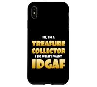 Carcasa para iPhone XS MAX Treasure Collector Idgaf Pirate Hunter Gold Coin Collections