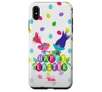 Carcasa para iPhone XS MAX Trolls Happy Easter with Poppy and Branch
