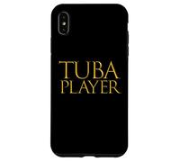 Carcasa para iPhone XS MAX Tuba Player Musician Obscure Rhythm Instrument Tuba Musician