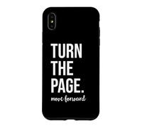 Carcasa para iPhone XS MAX Turn The Page Book Lover Just One More Chapter Move Forward