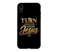 Carcasa para iPhone XS MAX Turn Your Eyes Upon Jesus - Christian Faith Evangelism