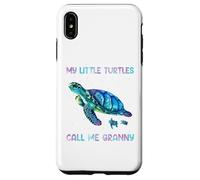 Carcasa para iPhone XS MAX Turtle Watercolor Sea Ocean My Turtles Call Me Granny