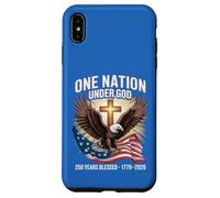 Carcasa para iPhone XS MAX Una Nación Bajo Dios 250 Años Bendito Patriota Americano