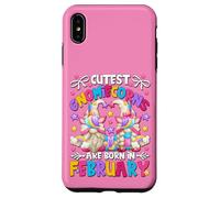 Carcasa para iPhone XS MAX Unicorn Party Birthday Gnomes For Women Who Born In February