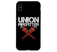 Carcasa para iPhone XS MAX Union Pipefitter Plomero Plomería Journeyman Steamfitter