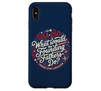 Carcasa para iPhone XS MAX USA 250 Padres Fundadores Revolución Patriota