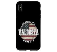 Carcasa para iPhone XS MAX Valdosta Georgia, Bandera Americana Vintage