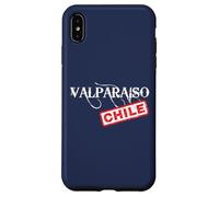 Carcasa para iPhone XS MAX Valparaiso Chile Arte Vintage - Recuerdo de Viaje Sudamérica