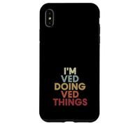 Carcasa para iPhone XS MAX Ved Name Ved Personalized Name First Given