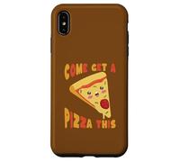 Carcasa para iPhone XS MAX Ven a Buscar una Pizza Este Lindo y Divertido Kawaii