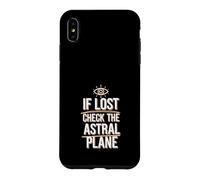 Carcasa para iPhone XS MAX Ventiladores de proyección Astral Viaje Espiritual Fuera del Cuerpo Cósmico