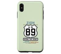 Carcasa para iPhone XS MAX Viaje al Parque Nacional Zion US Highway 89 Lista de Deseos Ver Volver