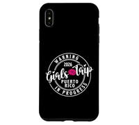 Carcasa para iPhone XS MAX Viaje de Advertencia para niñas en Curso Puerto Rico 2026 - Vacaciones