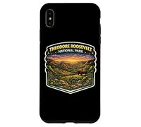 Carcasa para iPhone XS MAX Viaje de Recuerdo al Parque Nacional Theodore Roosevelt Dakota del Norte